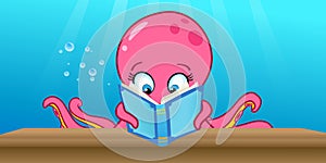 Octopus reading