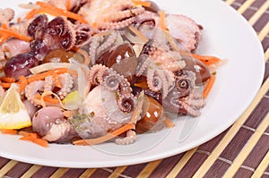 Octopus salad