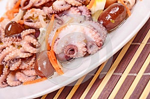 Octopus salad