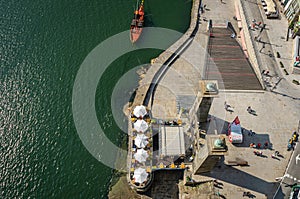 Octubre 2013. Views of the port of Porto. Portugal photo