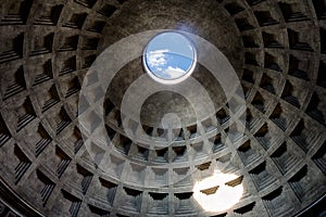 The Oculus of the Roman Pantheon photo