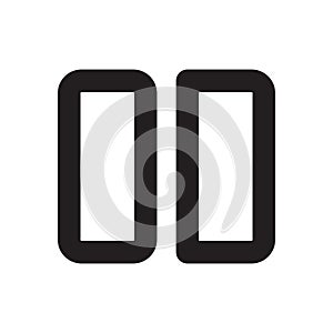 od initial letter vector logo icon