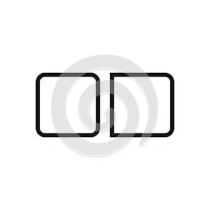 od initial letter vector logo icon