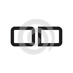 od initial letter vector logo icon