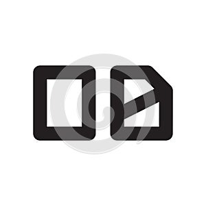 od initial letter vector logo icon