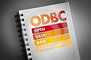 ODBC - Open Database Connectivity acronym