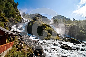 Odda waterfalls, Norway