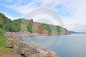 Oddicombe beach, Torquay, Devon