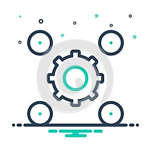 Mix icon for Odds, difference and distinction