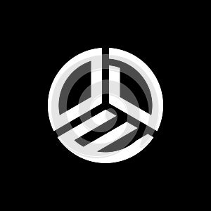 ODE letter logo design on black background. ODE creative initials letter logo concept. ODE letter design