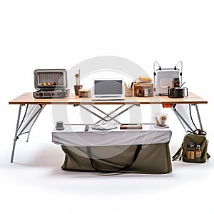 Odeda Redesigned Folding Camping Table: Fujifilm Eterna 160t Style