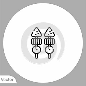 Oden vector icon sign symbol