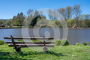 The Odenwald has many benches with great views