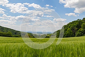 Odenwald region in Germany