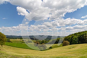 Odenwald region in Germany