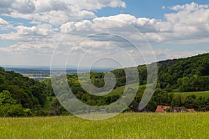 Odenwald region in Germany