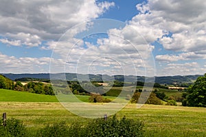 Odenwald region in Germany