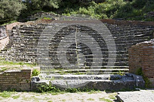The Odeon at Apollonia, Albania photo