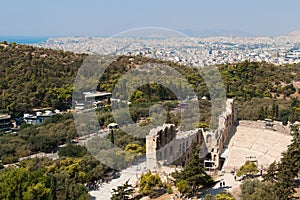 Odeon of Herodes in Athens