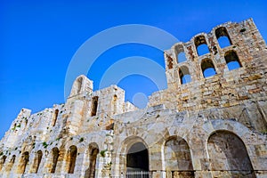 Odeon Herodes Attiacus Acropolis Athens Greece