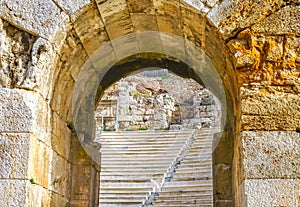 Odeon Herodes Attiacus Acropolis Athens Greece