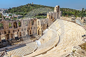 Odeon of Herodes Atticus at Acropolis, Athens, Greece