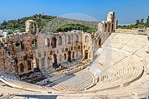 Odeon of Herodes Atticus at Acropolis, Athens, Greece