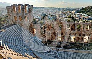 The Odeon of Herodes Atticus , Athens , Greece