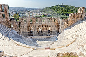 The Odeon of Herodes Atticus, Athens, Greece.