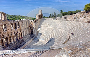 The Odeon of Herodes Atticus, Athens, Greece