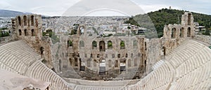 Odeon of Herodes Atticus, Roman theatre on the southwest slope of the Acropolis, Athens, Greece
