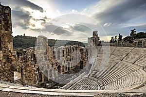 Odeon Theatre in Athens, Greece