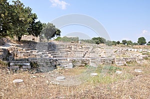 Odeon of Troy IX, Troy, Hisarlik, Canakkale Province, Turkey photo