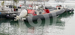 odern Inflatable Rubber Speed Motor Boats ready for rent