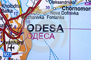 Odesa a city in war-torn Ukraine