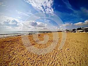 Odessa. Beach. Black sea.