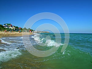 Odessa beach  Kovalevsky\'s dacha