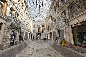 ODESSA, UKRAINE - AUGUST 02, 2016: Passage is the historical bui