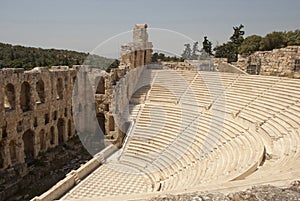 The Odeum theater Athens