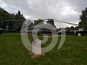 Odiham RAF Airbase Gate Guardian Chinook