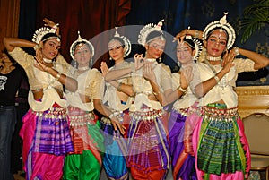 Odissi dancers