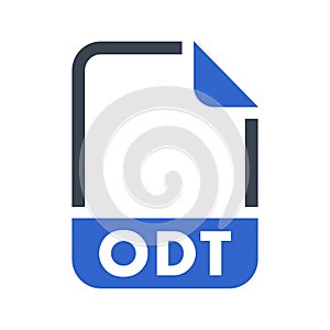 ODT File format icon