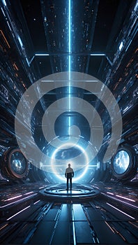 Odyssey Beyond Boundaries: DataEclipse QuantumQuotient. AI generate