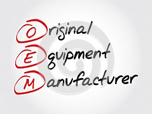 OEM Original Equipment Manufacturer