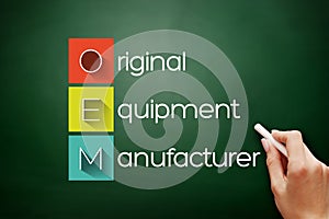 OEM - Original Equipment Manufacturer acronym