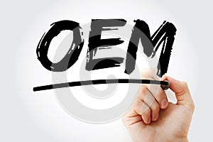 OEM - Original Equipment Manufacturer acronym