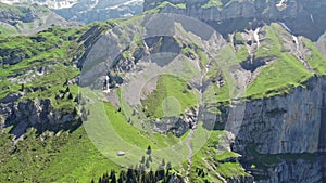 Oeschinen lake in Switzerland