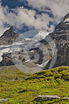 Oeschinensee, Kandersteg. Berner Oberland. Switzerland