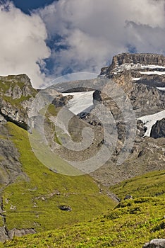 Oeschinensee, Kandersteg. Berner Oberland. Switzerland