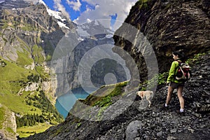 Oeschinensee, Kandersteg. Switzerland